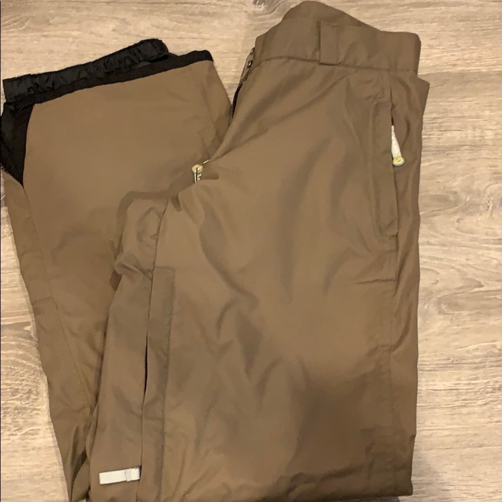 Brown Ski Pants